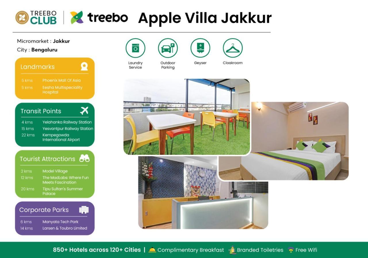 Treebo Apple Villa, 30 Mins From Bangalore Airport Eksteriør bilde